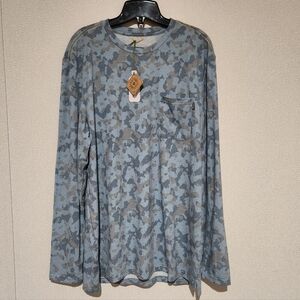 Marsh Wear Mens Long Sleeve Camo Shirt Large New Upf 40